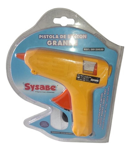 Pistola De Silicón Grande Sysabe