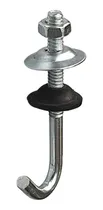 Comprar Gancho J 60 Mm X 100u Completos Para Techos Chapa \u002F Cabreada