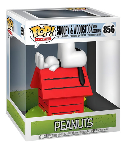 Funko Pop Snoopy On Doghouse 856 Deluxe Peanuts