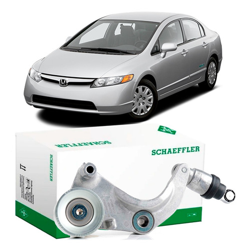 Imagem 3 de 6 de Tensor Correia Alternador New Civic 2006 2007 2008 2009 2010
