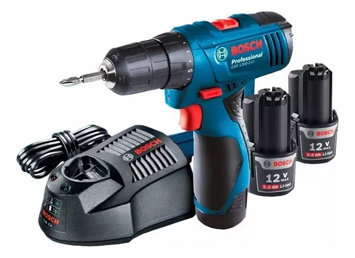 06019G80G0 Taladro Atornillador Bosch GSR 120-LI 12V 2 baterias y maletín