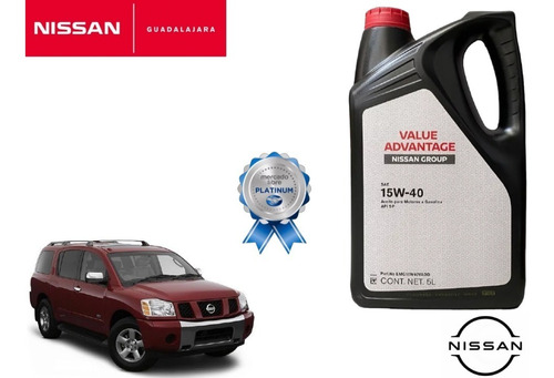 5l Aceite Nissan Mineral Value Advantage 15w40 Armada 2006