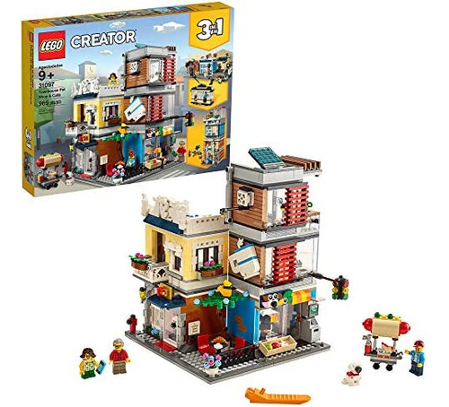 Lego Creador 3 En 1 Townhouse Pet Shop & Caf © 31097 Toy St