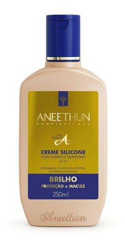 Aneethun Creme De Silicone Com Tutano E Queratina - 250ml 