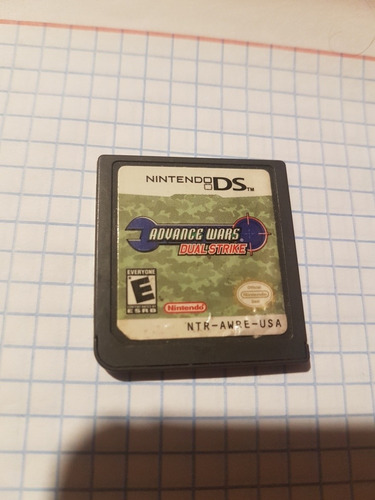 Juego Nintendo Ds Advance Wars Dual Strike 