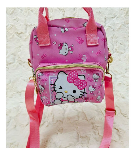 2 Bolso De Mano Hombro Dos Compartimentos Kitty/kuromi