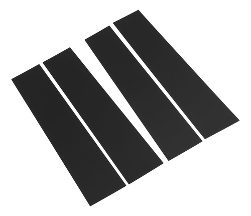 Cubierta Negra Para Puertas Y Ventanas, 4 Postes De Alto Bri