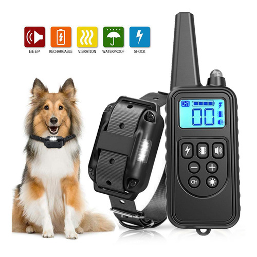 Collar De Entrenamiento Con Vibración Para Perros Pequeños Y