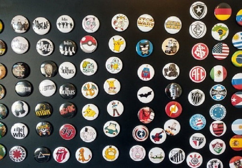 Button Alfinete (1000 Unidades) 38mm