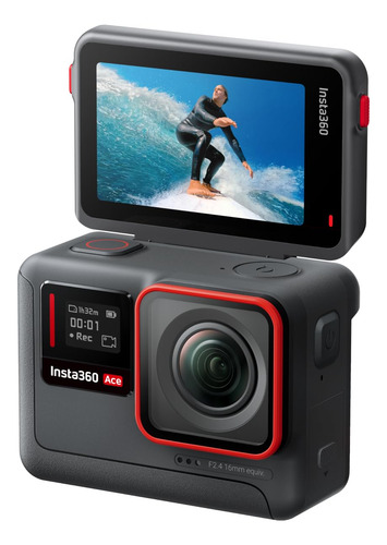 Câmera De Ação Insta360 Ace 4k120fps À Prova D'água Com Ai 4