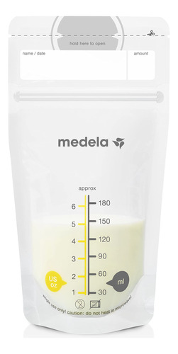 Medela Bolsas De Almacenamiento De Leche Materna, 200 Unidad