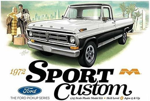 1972 Del Deporte De Ford Custom Pick-up Modelo De Moebius