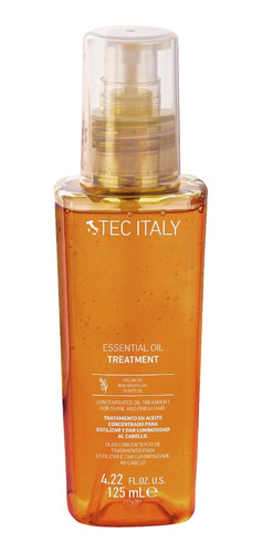 Aceite Tratamiento De Cabello Tec Italy Essential Oil 125 Ml