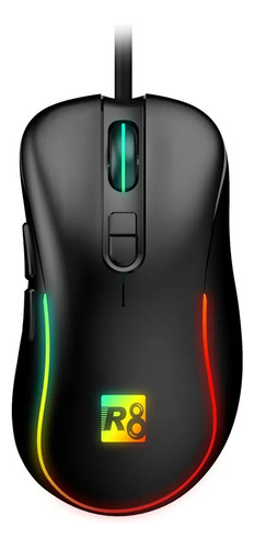 Mouse Gamer 7 Botões 7200 Dpi L-hero 1618b Letron 74310 Cor Preto