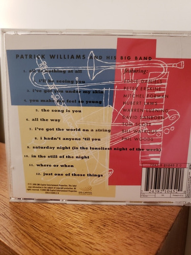 Cd Patrick Williams And His Big Band , Sinatraland (Usado)