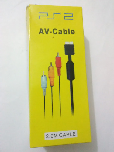 Cable Audio Video Para Playstation 2 ( Nuevo )