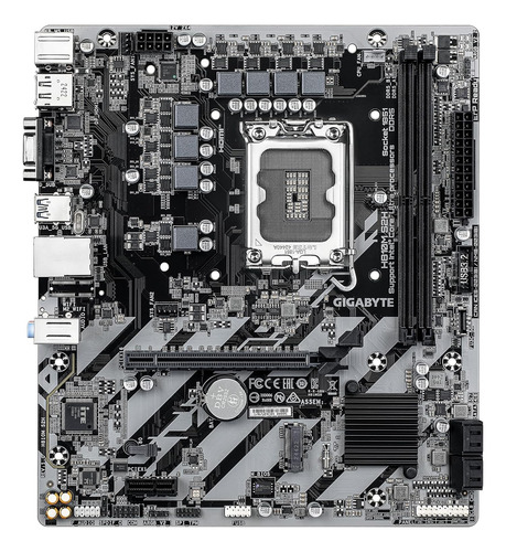 Motherboard Gigabyte H810m S2h Intel H810 Lga 1851 Micro-atx