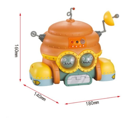 Imagen 5 de 6 de Juego Kit Plantas Vs Zombies Varios Personajes Infantil