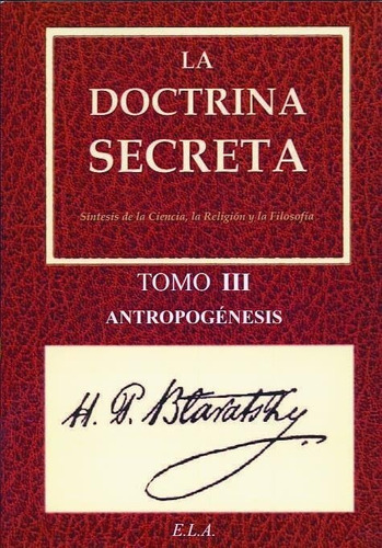 Libro Doctrina Secreta 3 - Sin Autor