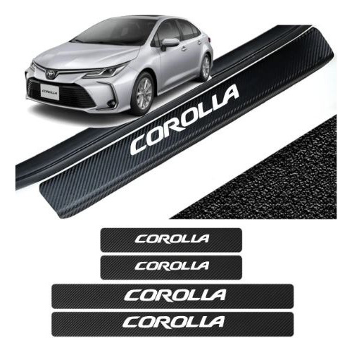 Sticker Protección De Estribos Toyota Corolla