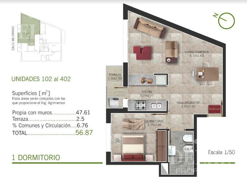 Imagen 3 de 6 de Venta Apartamento - Parque Batlle Delrey Propiedades