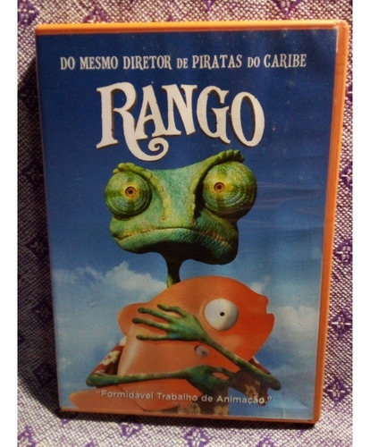 Dvd Rango - Gore Verbinski (Usado)