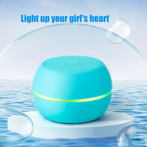 Mini Altavoz Hifi Bt Portátil Tipo C Con Carga Impermeable