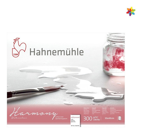 Block Hahnemuhle Harmony Grano Fino 300g 30x40