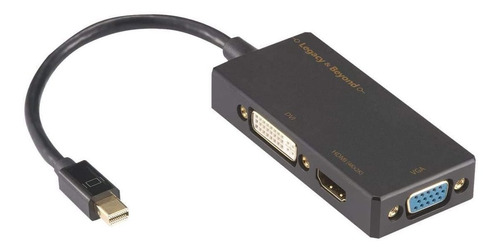 Adaptador Mini Displayport A Vga/dvi-d/hdmi