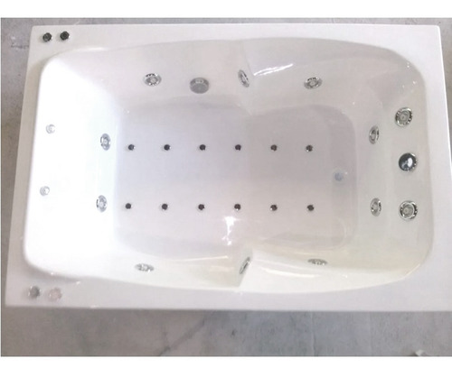 Imagen 2 de 7 de Hidromasaje Anatomico Lujo 180x120 Jets Almohadilla Premium
