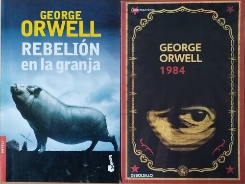 1984 + Rebelion En La Granja George Orwell Debolsillo Booket
