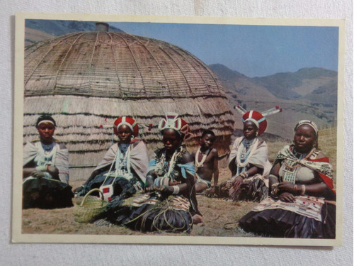 Cartão Postal Indigena Bantu Africa