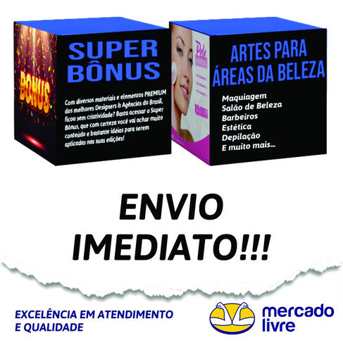 Pacote Mais Completo Artes Designer Photoshop Coreldraw