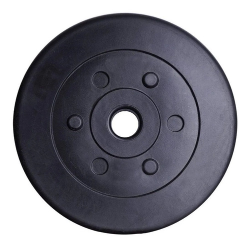 Imagen 2 de 5 de Disco De Pesas Forrado Musculación Para Mancuerna 1kg