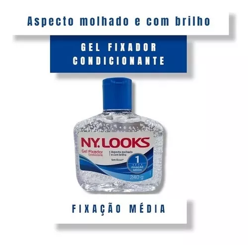 Compre Gel Fixador Ny Looks Média Fixação em promoção