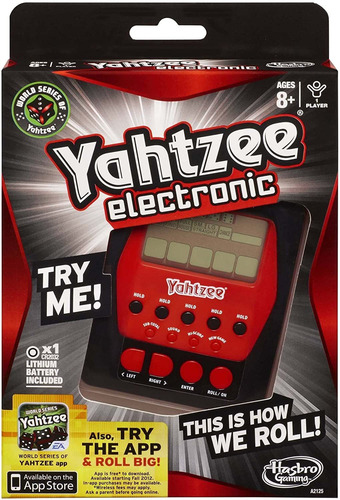 Hasbro Juego Yahtzee - Juego Digitales De Mano