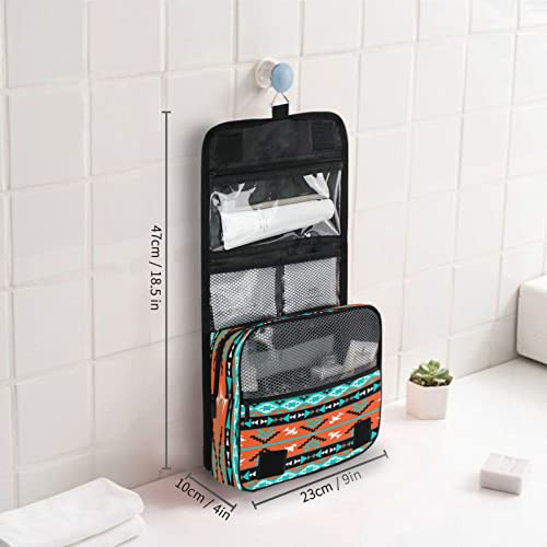 Neceser Étnico Geométrico Para Maquillaje Y Viaje