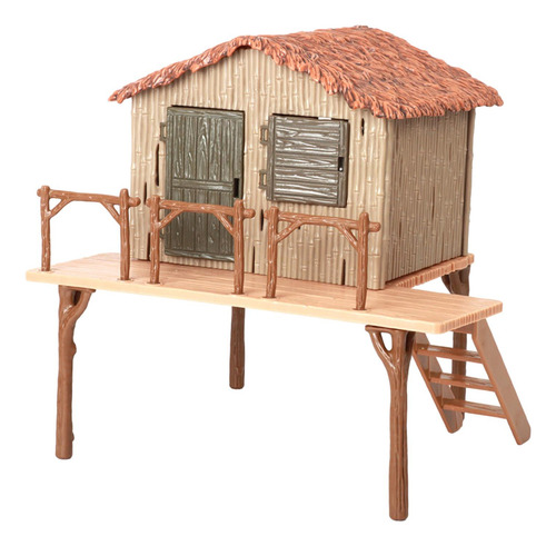 Mini Casa De Granja De Juguete, Juguete De Granja De