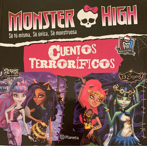 Pack X 2 Libros- Monsters High  Cuentos Terroríficos