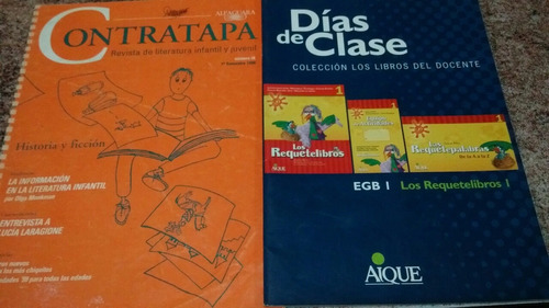Revista Literatura Infantil + Días De Clases: Libros Docente