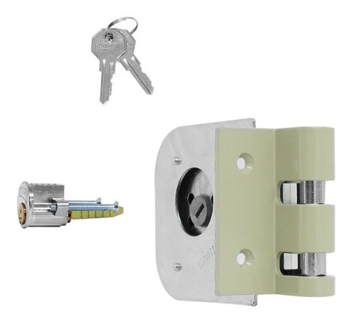 Imagen 2 de 2 de Cerradura Philips Para Puerta Corrediza Mod. 625 I Abg