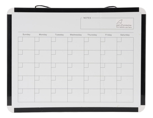 Calendario Mensual De Borrado En Seco, Pizarra Blanca De Par