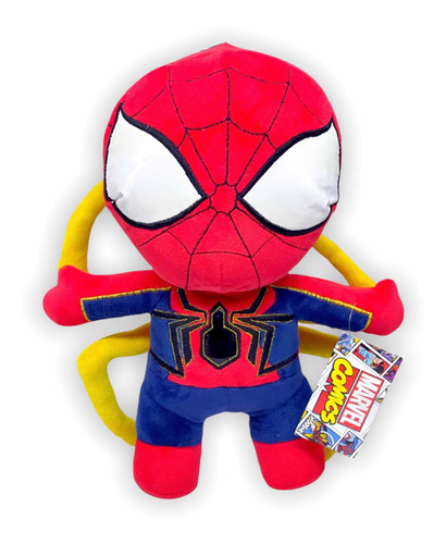 Peluche Iron Spiderman Metallic Avengers Marvel Súper Héroes