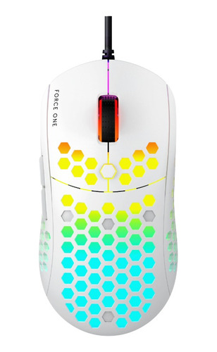 Mouse Gamer Force One Supernova 20.000 Dpi Rgb