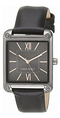 Nine West Reloj Dama, Unitalla, Negro