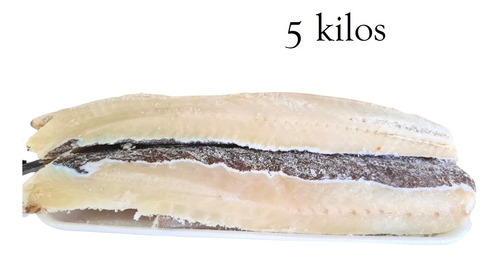 Bacalhau Imperial Salgado Com Pele Carnudo 5 Kilos