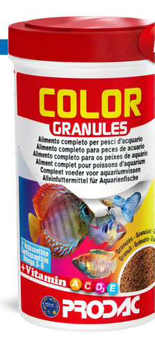 Prodac Color Granules 100gr Omegas, Vitaminas Y Carotenoides