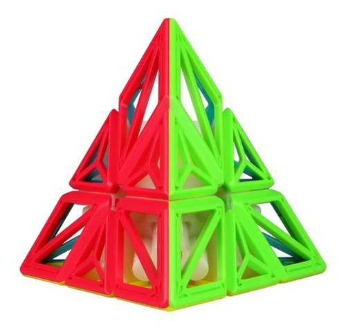 Cubo Rubik Qiyi Dna Pyraminx De Colección + Regalo