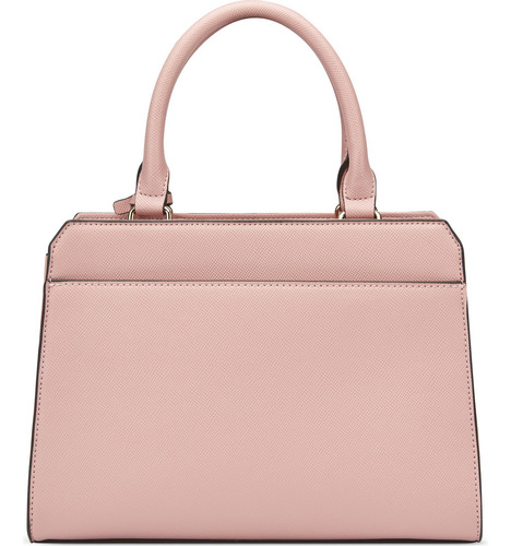 Bolsa Guess Factory Eg959806-poe Acabado de los herrajes Níquel Color Rosa claro Correa de hombro Rosa claro Diseño de la tela Lisa