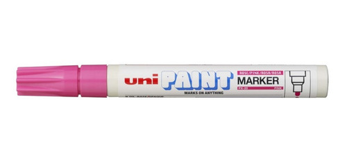 Marcador Permanente Uni Paint Px20 Rosa 2.2 A 2.8mm